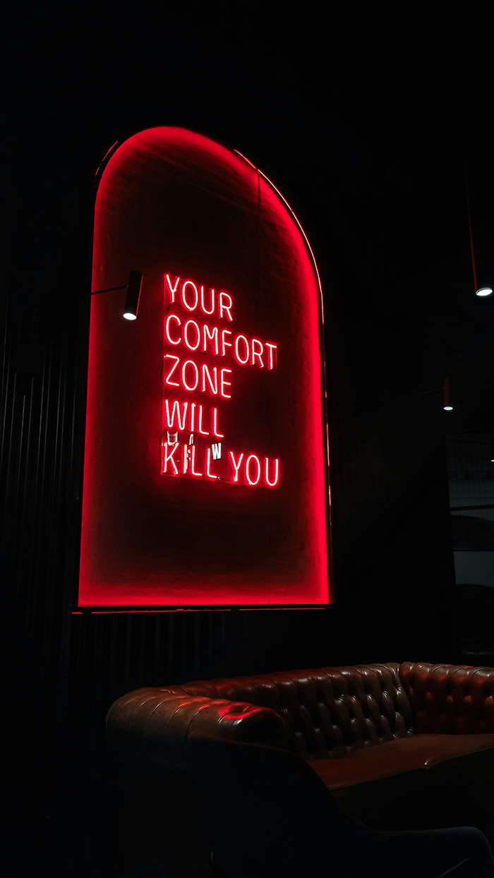 Neon sign
